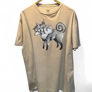 Stephanie Bayles XL Shiba Inu Dog Tee